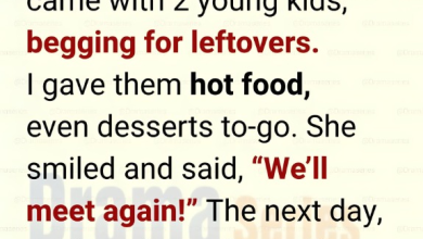 Photo of A Woman Asked Me for Leftovers—What She Left Behind Left Me Shaken