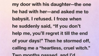 Photo of I Refused to Help My Ex-Husband, and He Threatened Me… Until His Wife Reached Out