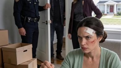 Photo of Breakfast turned into a nightmare the second I said no to giving my credit card to his sister—my husband splashed hot coffee across my face and screamed, “Later, she’ll come to the house. Give her your things or get out!”