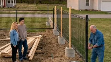 Photo of They Tore Down My Fence While I Was Away So I Made Sure Their Property Ended in Concrete and Steel
