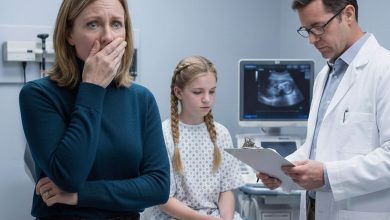 Photo of My 15-year-old daughter had been complaining of nausea and stomach pain. My husband said, “she’s just faking it. Don’t waste time or money.” I took her to the hospital in secret. The doctor looked at the scan and whispered, “there’s somet