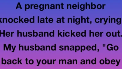 Photo of I Witnessed My Husband’s Cruelty Toward Our Pregnant Neighbor, But I Never Expected The Secret On Our Porch To Change Our Lives Forever
