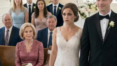 Photo of On my wedding day, I showed up with a black eye. My fiancé stood beside me… and when he saw my mother, he smiled. Then he said, ‘It’s so she learns.’ Everyone in the room laughed. And then I did something that sh0cked them all…