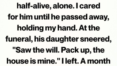 Photo of His Daughter Left Him When He Became Ill—But I Stayed by His Side, and His Will Changed My Life Forever