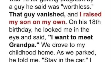 Photo of My Dad Asked Me to Leave When I Needed Him Most — Years Later, My Son Knocked on His Door