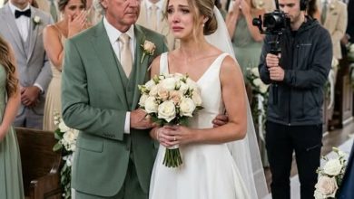 Photo of My parents skipped my wedding to fly to Dubai with my brother. I asked my husband’s father to walk me down the aisle instead. The documentary crew filmed everything. It went viral with 14 million views. A few days later, I had 93 missed calls….