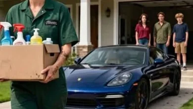 Photo of I hid for 3 years that I won $450 million in the lottery while being treated like garbage, until I showed up in a Bugatti to collect my things.