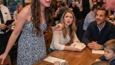 Photo of “Your kids can eat when you get home,” my dad said, tossing them napkins while my sister boxed $72 pasta for her boys. Her husband laughed, “Feed them first next time.” I just said, “Got it.” When the waiter returned, I stood up and said…