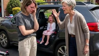 Photo of When I showed up at my sister’s family dinner with my 6-year-old daughter, my mother came outside and quietly told me, “You weren’t supposed to come tonight.” So we drove away. But 9 minutes later, my father called in a rage and told me to co