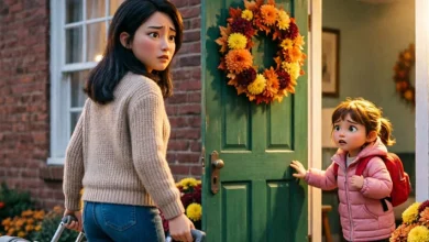 Photo of My six-year-old daughter abruptly muttered, “Mommy… we have to run,” just after my husband had left on his alleged business trip. Right now.