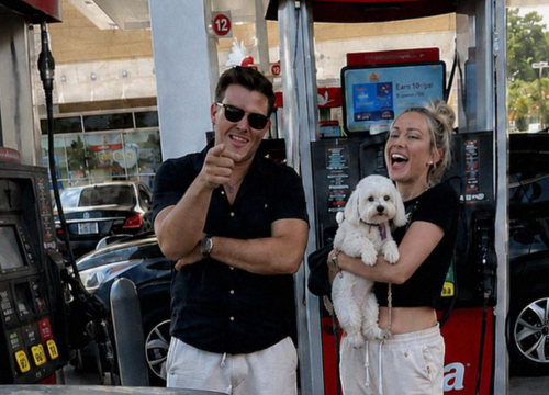 Entitled Couple Laughed at My Old Pickup Truck and Blocked Me at the Gas Station – Then They Saw What Was Hidden Under the Tarp in the Truck Bed and Went Pale