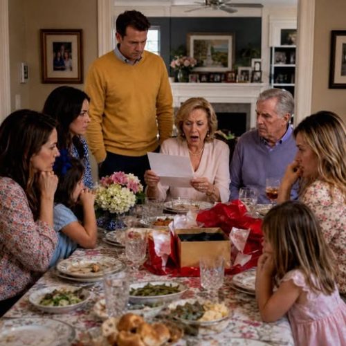 My MIL Told Me Only ‘Real Mothers’ Were Invited to Mother’s Day Lunch – The Gift-Wrapped Box My Husband Placed in Front of Her to Teach Her a Lesson Made Her Break Down in Front of the Entire Family