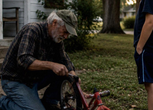 Man Fixed Kids’ Bicycles for Free in Our Neighborhood – One Day, He Saw a Brand New Pickup in Front of His House