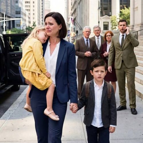 Five minutes after signing the divorce papers, my ex hurried off to celebrate his mistress’s baby at an elite clinic… while I was taking our children out of the country, just before one sentence from the doctor destroyed everything his family thought they had.