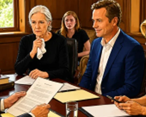 The Morning My Son Lost a Billion-Dollar Inheritance at His Father’s Funeral Will Reading