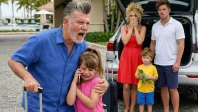 Photo of My 8-year-old adopted granddaughter was left at home while my son and his wife took their biological son. She called me at 2:00 AM crying, ‘Why Grandpa?’ I booked last-minute tickets and within 12 hours we crashed their vacation!