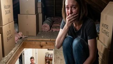 Photo of My sister called me at midnight and whispered, “Turn off every light. Go to the attic. Don’t tell your husband.” I thought she was losing her mind — until I looked through the floorboards….
