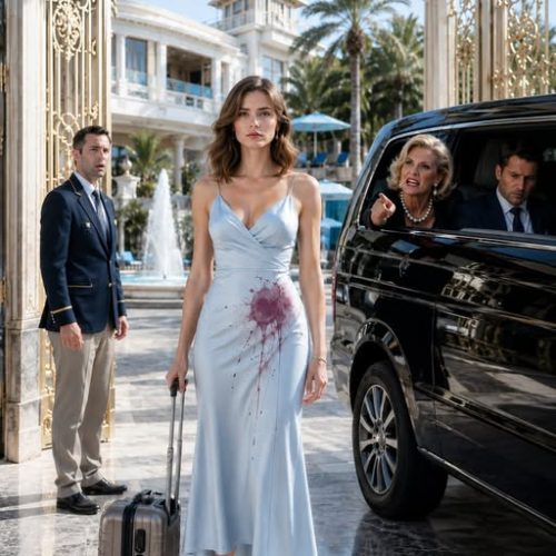 My mother-in-law pushed my suitcase onto the pavement and smiled like she had just erased me. “This resort is for people with class, not women like you,” she said, while my husband looked away.