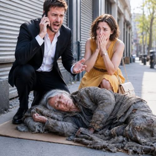 We froze when we found Mom sleeping on newspapers beneath a highway overpass. “What happened to your $450,000 house?”