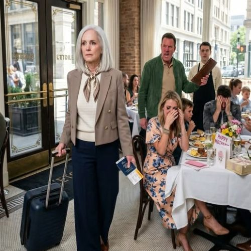 On Mother’s Day, my grown kids told me they had chosen the restaurant and expected me to pay for all twelve of them, just like always.
