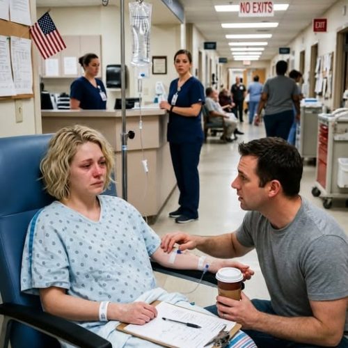 He Found His Ex-Wife Alone At The Hospital And Froze
