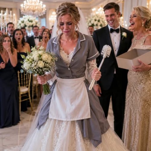 My Daughter’s Mother-in-Law Gave Her a Maid’s Uniform at Her Wedding — Then She Opened My Gift and Everything Changed