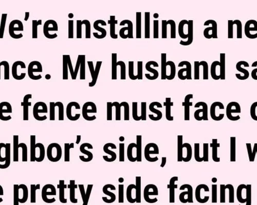 Beyond the “Good Side”: Decoding the Unwritten Laws of Fence Etiquette