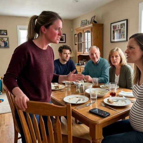 When my brother proudly announced that his wife was pregnant with baby number five, my parents cheered like the whole family had been blessed. Dad smiled and said, “Great job, son,” but Mom’s eyes shifted straight to me. “You’ll handle the kids,”