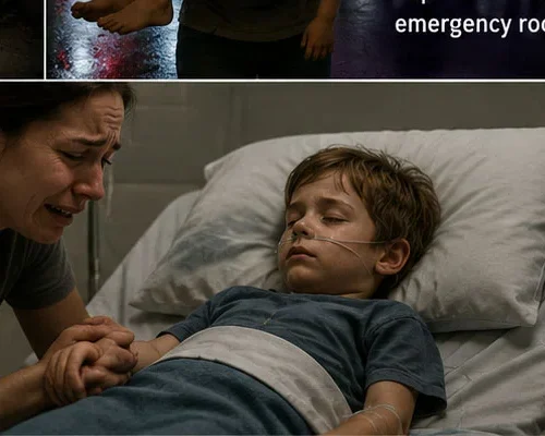 My sister-in-law called me from a resort and asked me to stop by her house to feed her dog. But when I unlocked the door, there was no dog waiting for me. Instead, I found a five-year-old boy locked inside—weak, dehydrated, shaking, and barely able to whisper, “Mom said you weren’t going to come.” I had only brought dog food. I rushed my nephew to the emergency room, and the moment Chloe sent me that threatening text, I realized none of this had been an accident.