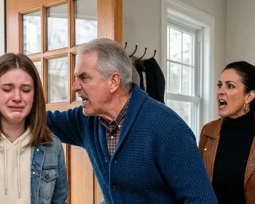 My 16-year-old daughter was terrified when my father-in-law threw her out at midnight and gave her room to her cousin.