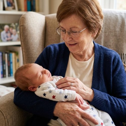At 75, I Used My Final Frozen Egg to Become a Mother — Three Days After My Baby Girl Arrived, a 42-Year-Old Woman Came Knocking at My Door