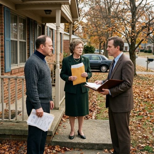 I Quietly Paid My Elderly Neighbor’s Water Bills for Six Years, Then Her Son Showed Up With a Lawyer After Her Funeral