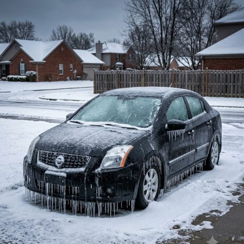 My Neighbor Covered My Car in Ice Because He Said It Ruined the View from His House – So I Gave Him a Lesson He’ll Never Forget