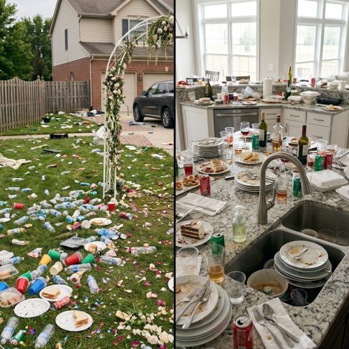 My SIL Hosted Her Wedding at My Grandma’s Lake House but Wrecked the Garden and Left the Yard Looking Like a Dump – So I Gave Her a Wedding Gift She Would Never Forget