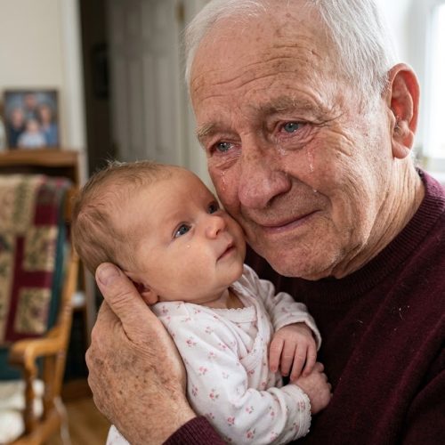 I Gave Birth and Took My Baby to Meet the Grandpa Who Raised Me for the First Time — The Moment He Saw Her Face, He Broke Down in Tears