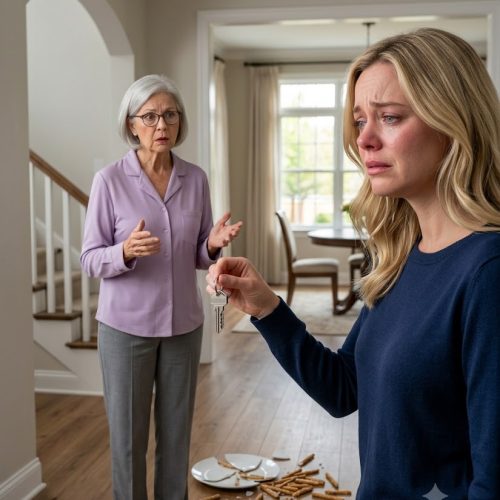 My Mother-in-Law Threw Heavy Keys at My Face After I Stopped Her From Entering Our Bedroom. “This Is My Son’s House,” She Snapped. That Afternoon, I Changed Every Lock—the Deed Had Only One Name: Mine.
