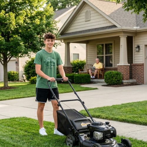 My Teenage Son Mowed Our Lonely Neighbor’s Lawn for Free Every Saturday for 4 Years – at the Old Man’s Funeral, a Lawyer Handed Him an Envelope and Said, ‘He Left Very Specific Instructions for You’