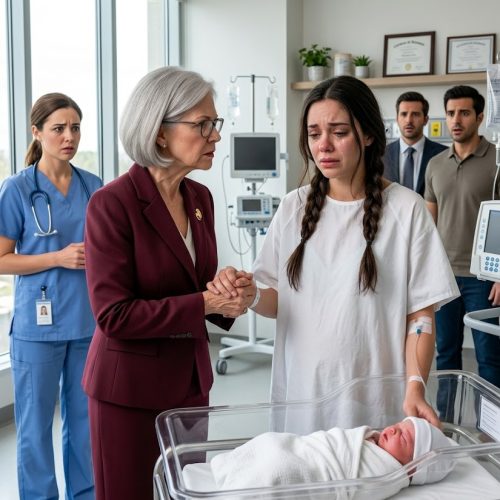 Hours After Giving Birth, My Mother-in-Law Tried to Force Me Out of the Hospital, Claiming She Deserved Private Time With My Newborn — A Nurse Stepped In, Security Was Called, and Suddenly My Husband Had to Decide Whose Side He Was On