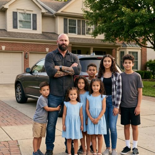 The Entire Neighborhood Warned Us About the Father Raising 7 Children Alone – But the Truth About His Past Left Us Speechless