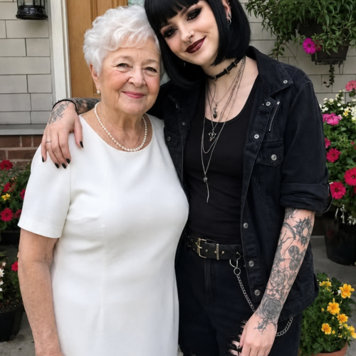 A Goth Girl Started Coming to See My 73-Year-Old Mom Every Saturday – After My Mom’s Funeral, the Girl Gave Me a Key and Said, ‘Your Mom Told Me to Hand You This Only After She Passed Away’