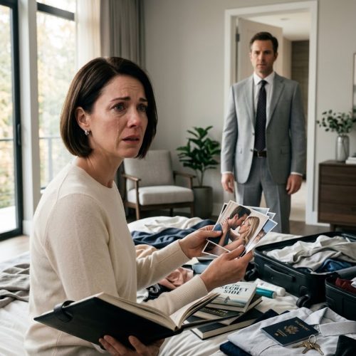 While Preparing My Hospital Bag, I Found My CEO Husband’s Hidden Diary—Inside Were Private Photos and Handwritten Notes About the Woman He Had Never Stopped Loving. That Night, I Quietly Left for the Airport. By Sunrise, He Was Falling Apart.