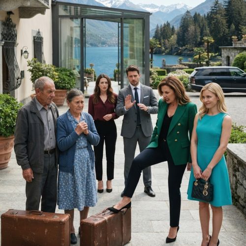 My mother-in-law kicked my mother’s suitcase aside and shouted, “The villa is full. Take your parents and get out!” My husband simply stared at her. I booked four tickets and canceled the $120,000 stay