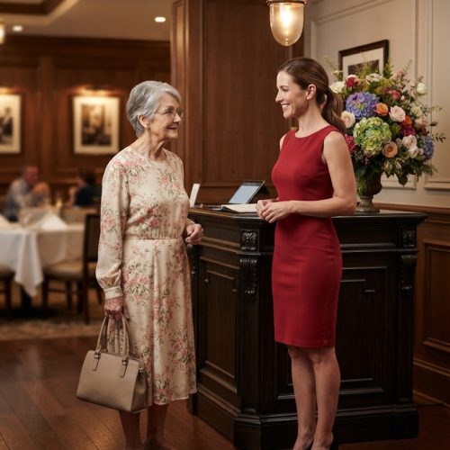 A Rude Hostess Turned My Grandma Away From the Restaurant on Her 92nd Birthday Because She “Looked Poor” – Then the Owner Stepped Outside, and What He Did Next Left Everyone Speechless