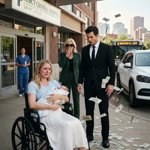Five Days After My C-Section, My Husband Gave Me $12 and Told Me to Ride the Bus Home With Our Newborn While He Took His Mother Out to Lunch in My Luxury SUV. He Thought My Father Was Just an Ordinary Retiree—Until One Phone Call Exposed the Truth.
