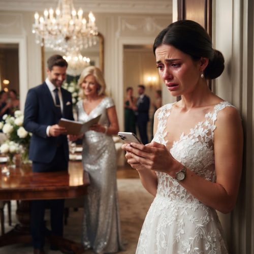 Three Hours Before My Wedding, I Came Home to Get My Father’s Watch and Overheard My Fiancé and His Mother Talking. They Were Supposed to Be at the Hotel. Ten Minutes Later, I Called Off Everything—and What I Did Next Terrified Them.