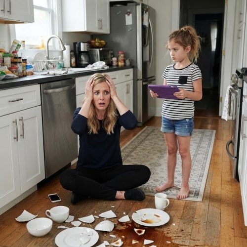 My Sister Drained My Bank Account and Fled to Dubai With Her Boyfriend While I Sat on the Kitchen Floor Surrounded by Bills I Could No Longer Afford, My Little Girl Put a Hand on My Shoulder and Said, “It’s Okay, Mom. I’ve Got This.” Three Days Later, My Sister Called From Overseas Screaming My Name, and I Had to Wonder What My Daughter Had Done
