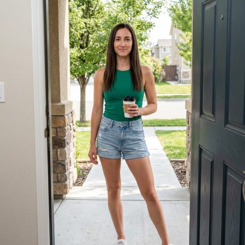 A Woman’s Neighbor Started Bringing Her Husband Coffee Every Morning, Claiming She Was “Only Being Friendly” — Until She Passed Him a Note One Day and His Expression Suddenly Changed