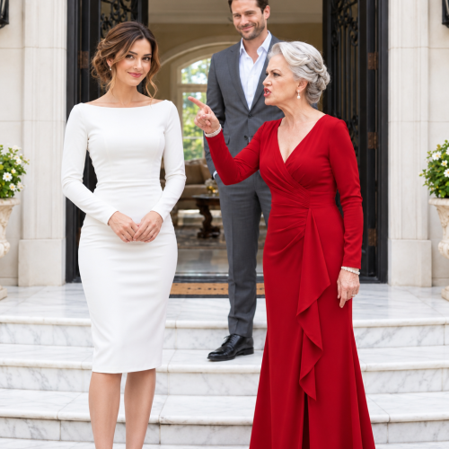 JUST AFTER OUR DIVORCE, MY MOTHER-IN-LAW BLOCKED THE DOOR. “NEVER SET FOOT IN MY HOUSE AGAIN!” I SMILED. “ACTUALLY… I’VE ALREADY SOLD THIS HOUSE… AND YOUR SON HAS JUST BEEN FIRED AS CEO.”